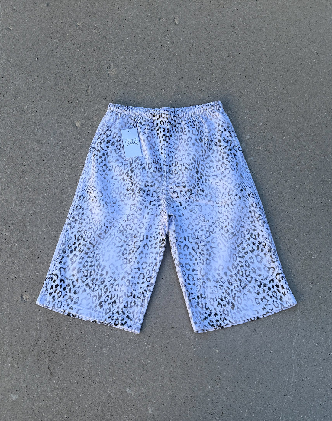ICY LEOPARD SHORTS