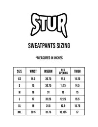 ICY LEOPARD SWEATPANTS