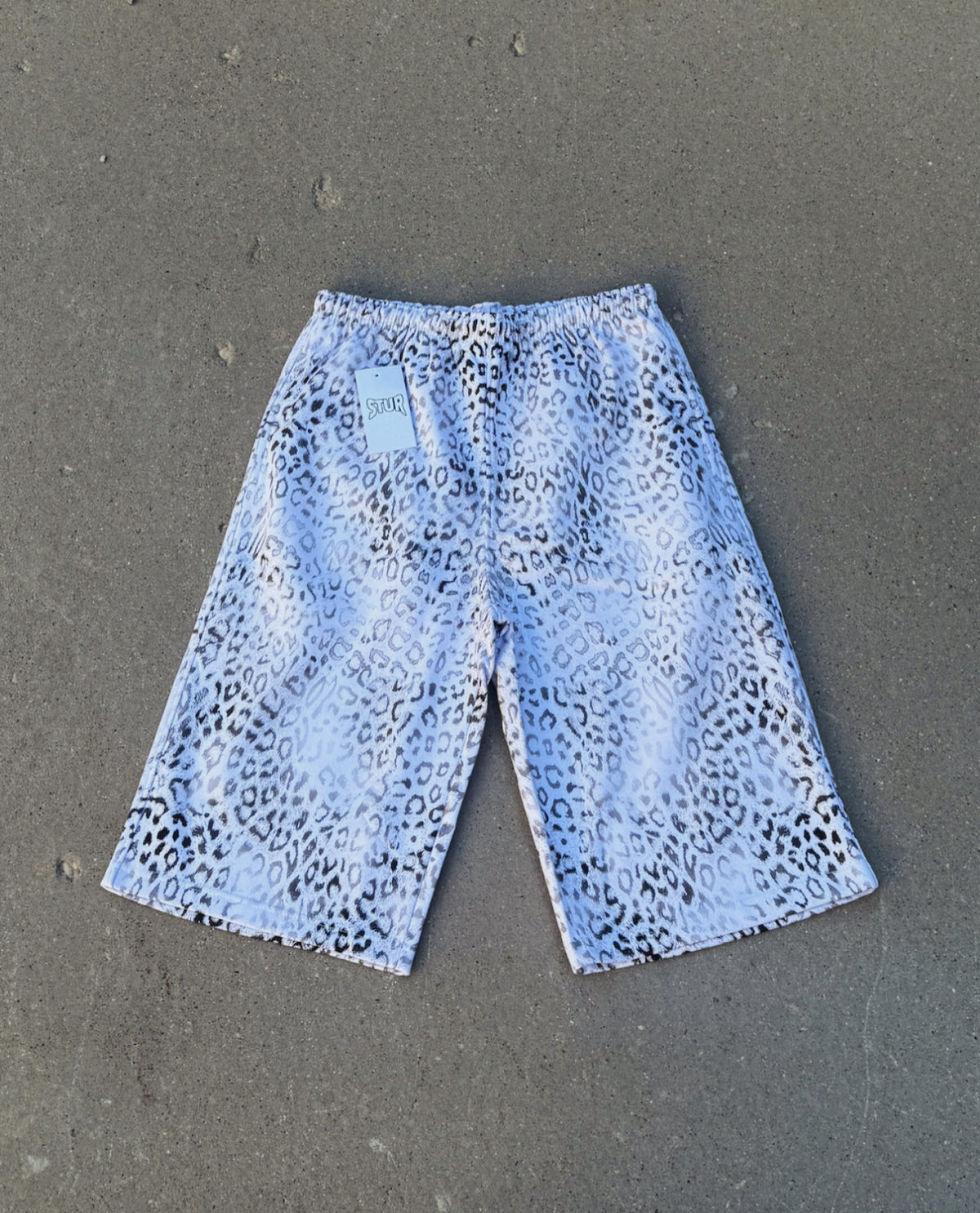 ICY LEOPARD SHORTS